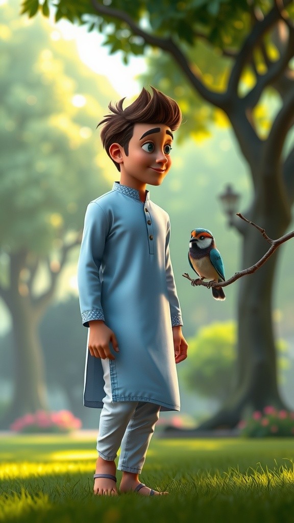 सच्चाई की ताकत: मीठू तोता और उसकी सीख
