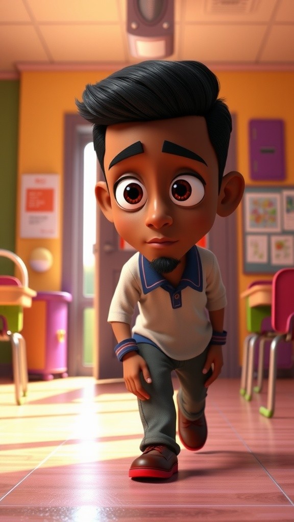 Kacau di Kelas: Murid Lari Terbirit-Birit!