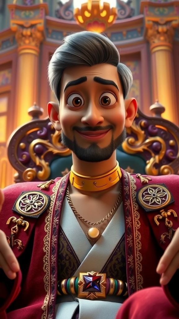 राजा की शांति की खोज