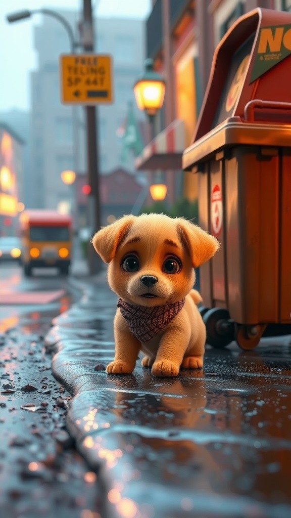 From Abandoned to Adored: A Puppy’s Journey to Love