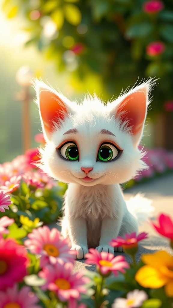 Fluffy's Furry Friend