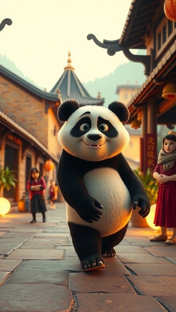 A Day with the Panda