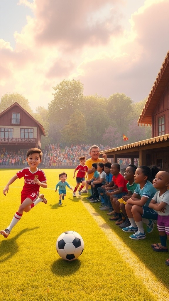 Kartu Merah dari Emak: Kisah Lucu di Pertandingan Bola Kampung