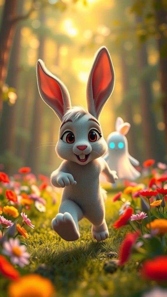 Bunny और भूत की दोस्ती: डर को हंसकर हराने की कहानी!