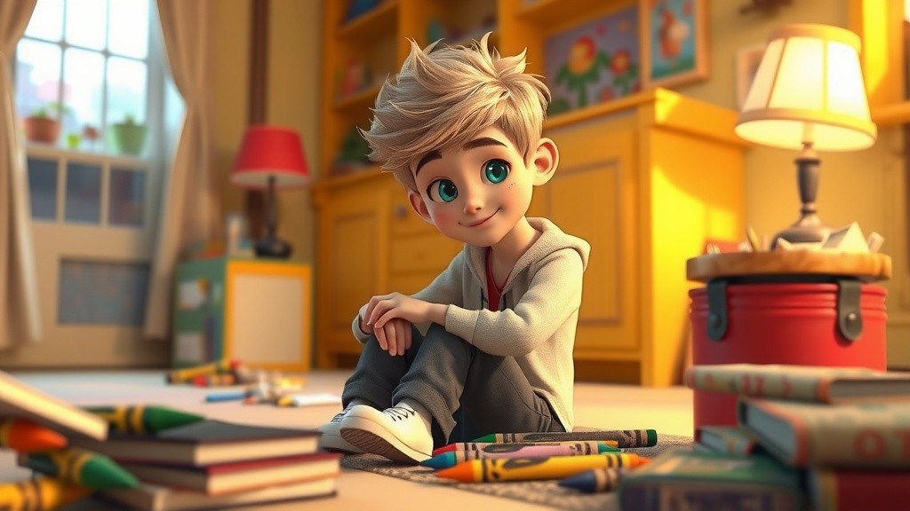 Ethan's Magical Pencil Adventure