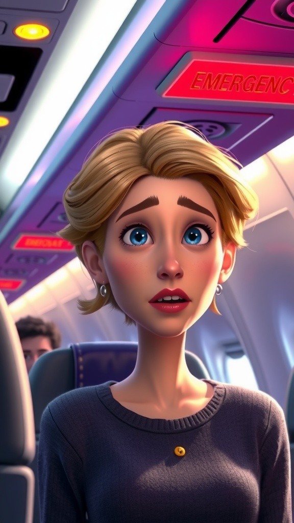Pilot's Emergency Announcement: Bad News and Good News!