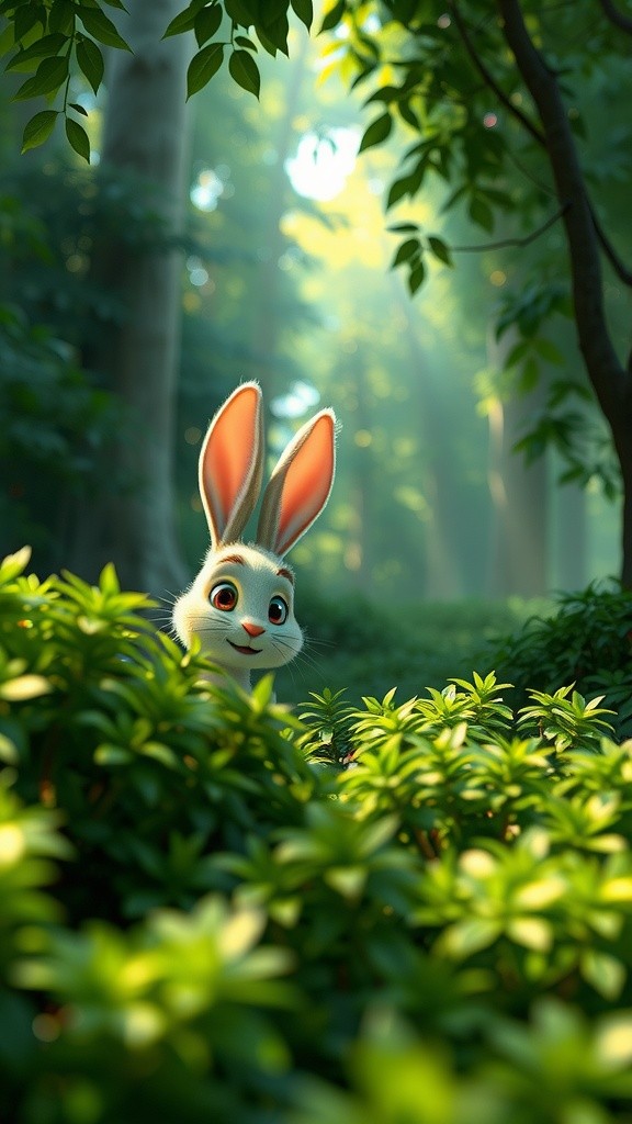 The Curious Rabbit's Treasure Hunt