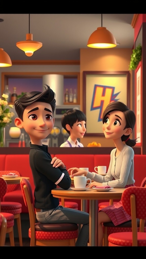 Kenangan di Kafe: Cinta dan Humor