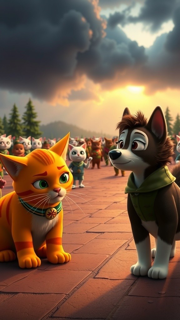 Perang Kucing vs Anjing: Dari Bertarung ke Bermain!