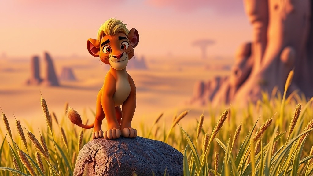 Leo the Brave: A Lion's Heroic Rescue