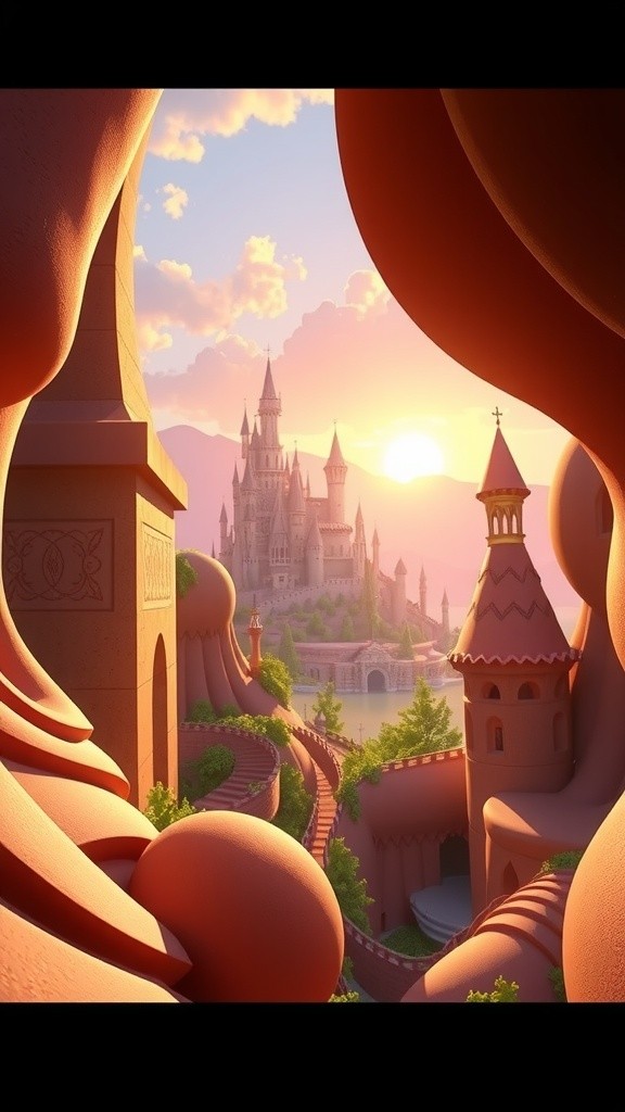 The Radiance of Princess Rupanzal in Eldoria