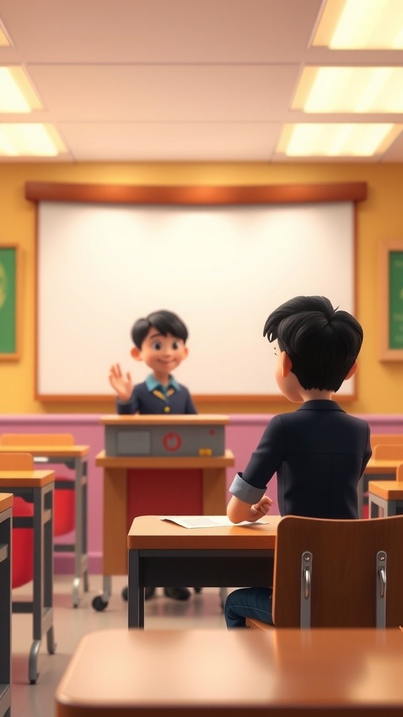 Kecerdasan Lucu Alex di Kelas