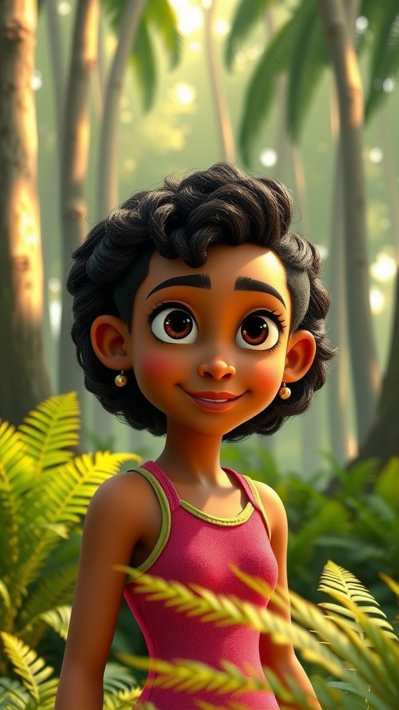 Whispers of the Jungle: Nia's Journey