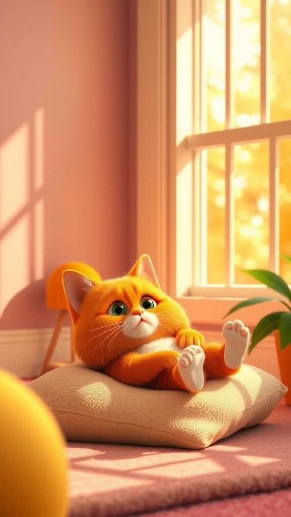 Oyen si Kucing Malas