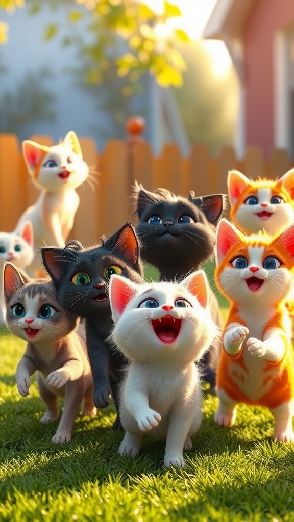 Kucing Bahagia dan Kucing Lokal yang Memprihatinkan
