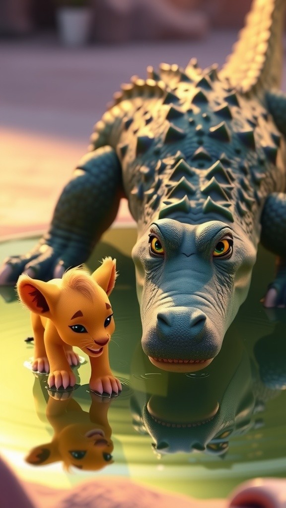 Lioness vs. Crocodile: Who Would Win?