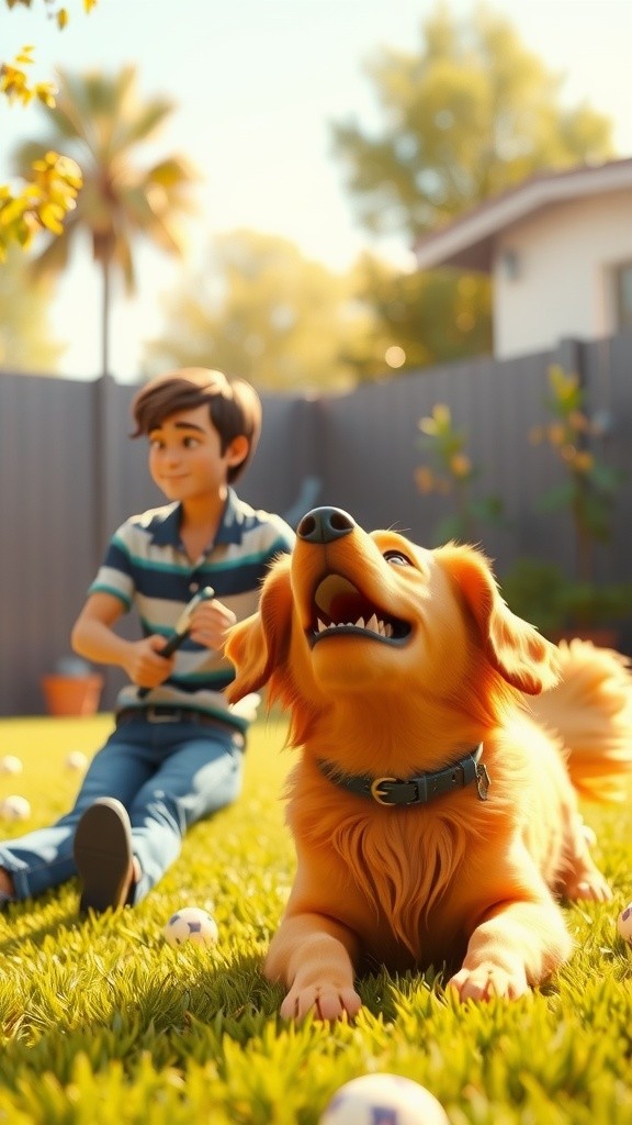 Kisah Lucu Golden Retriever yang Malas dan Mencuri Sandal