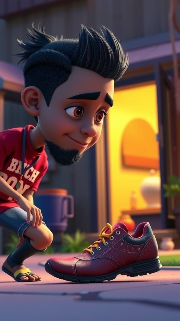 Sepatu Ajaib Rafi