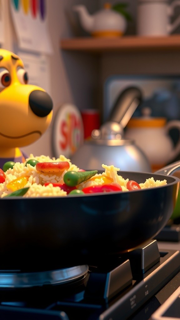 Nasi Goreng Spesial: Aksi Konyol di Dapur!