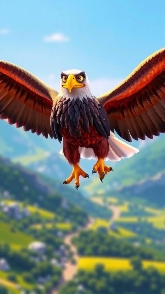 The Kindness Between Eagle and Hamster