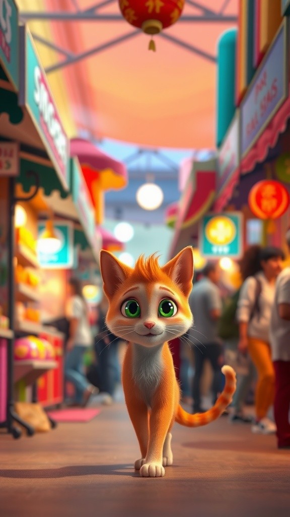 Kucing Berburu Takjil