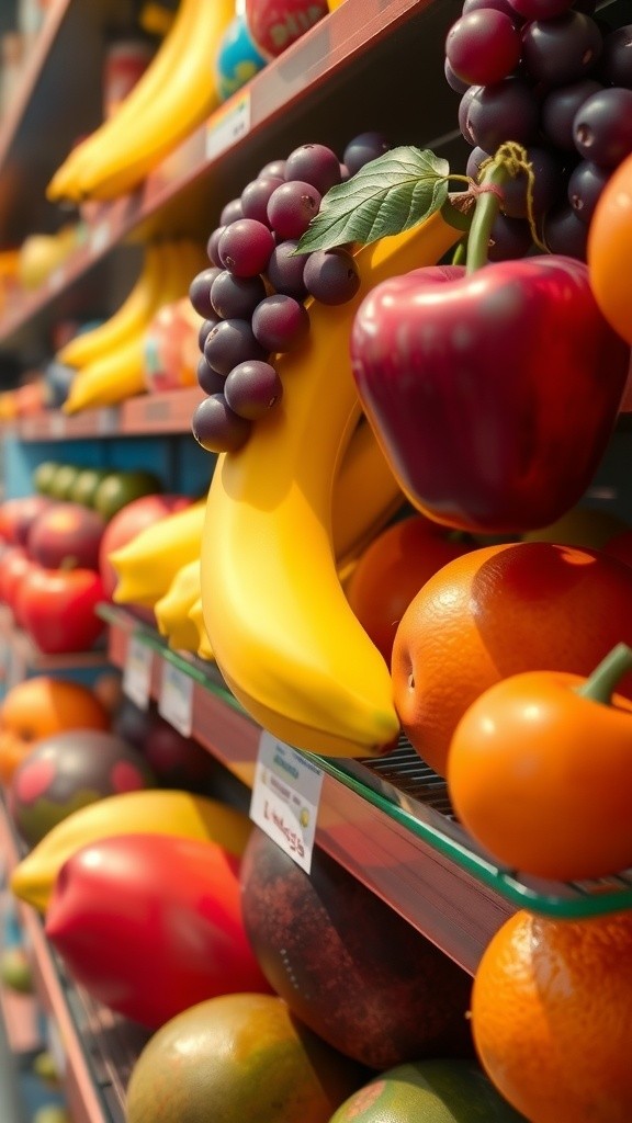 Fruits on the Run: A Supermarket Escape Adventure