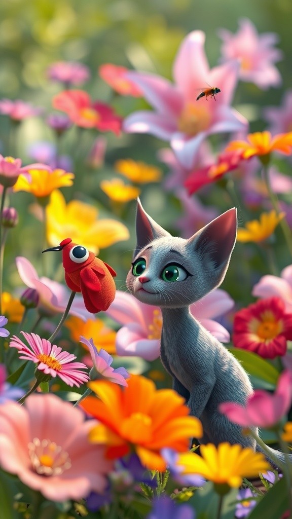 بلی کا چالاکی