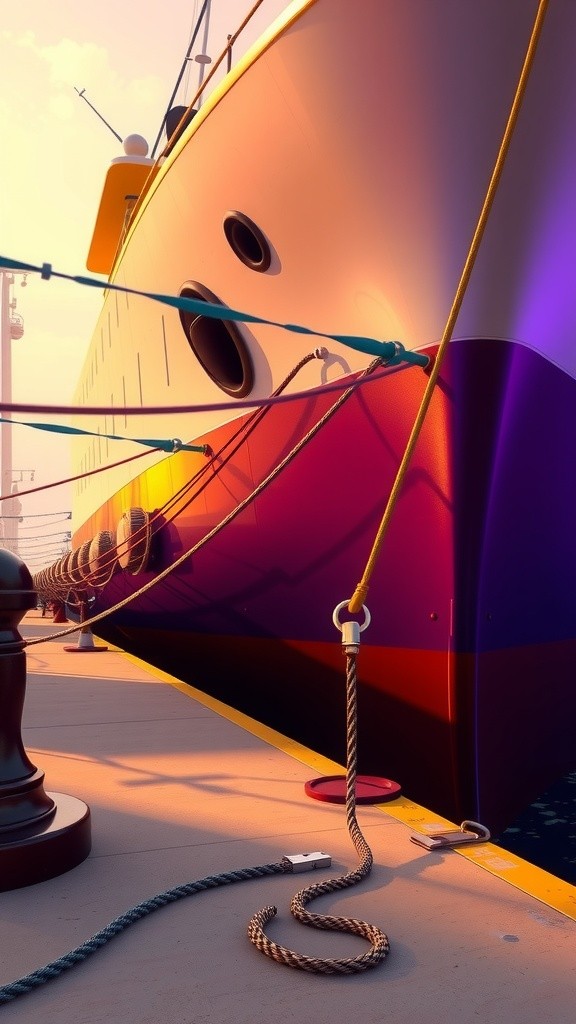Essential Guide to Vessel Mooring Lines: Materials and Purpose