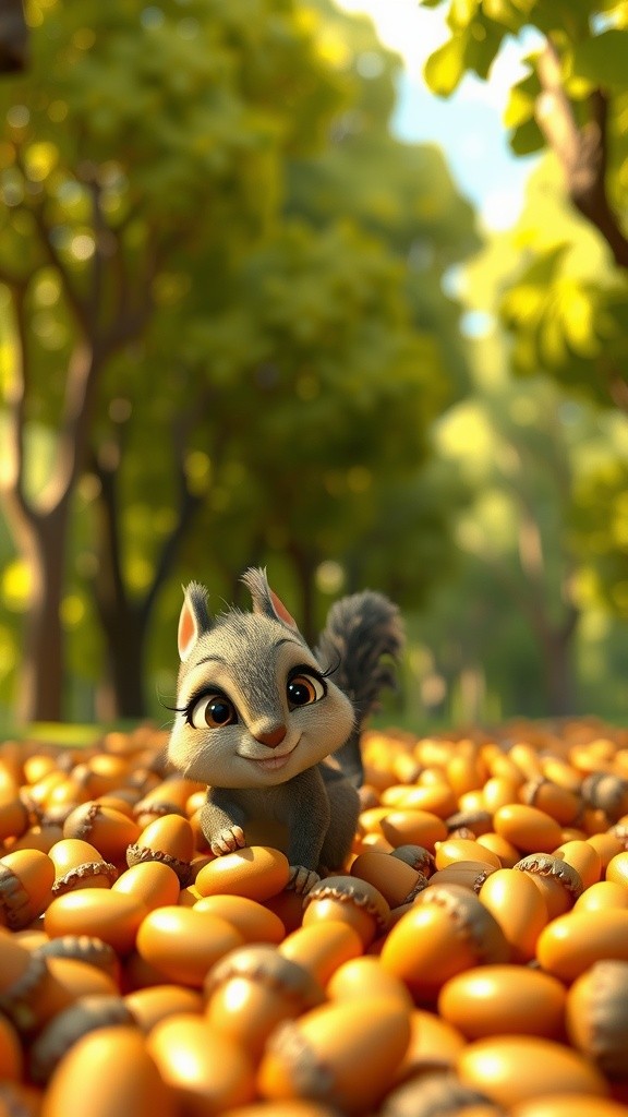 The Brave Little Squirrel