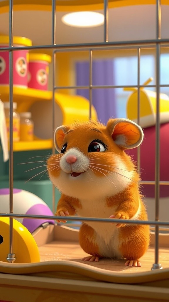 Hamster's Adventure Beyond the Pet Shop