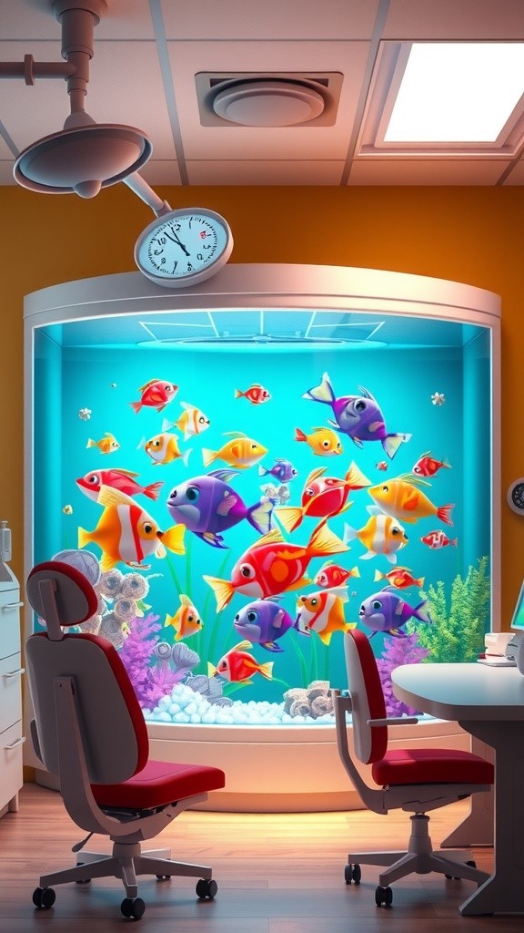 The Mystery of Fish Tanks in Dentist Offices