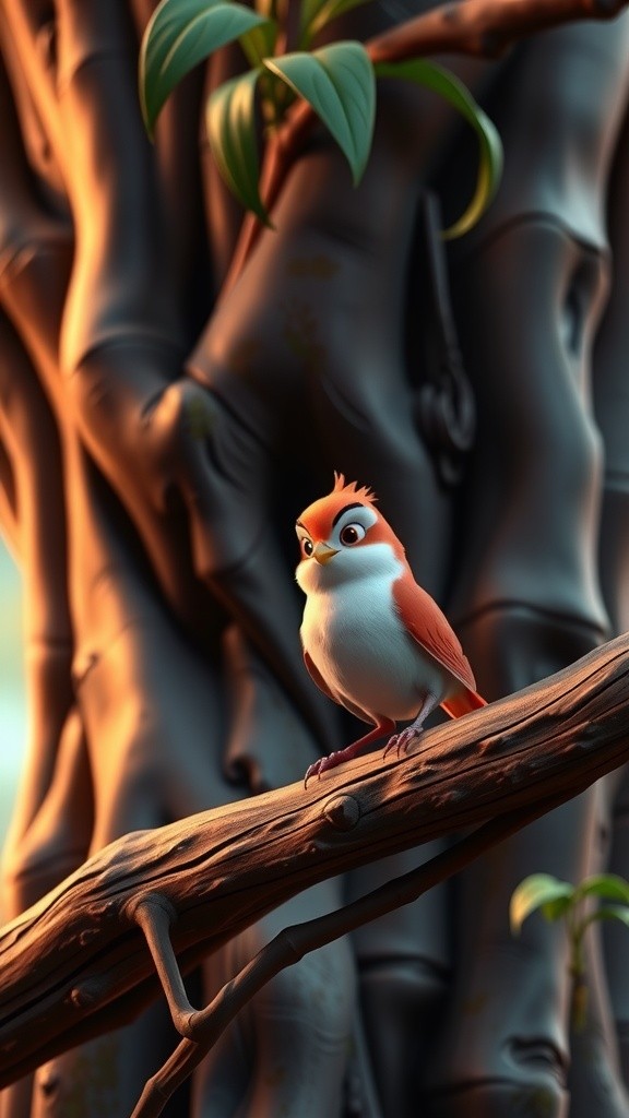 A Bird's Journey to Find Shelter