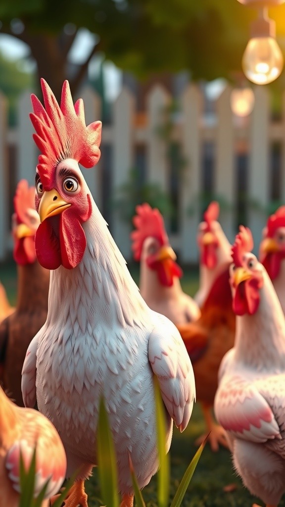 Feathered Revolution: The Rise of the Chickens