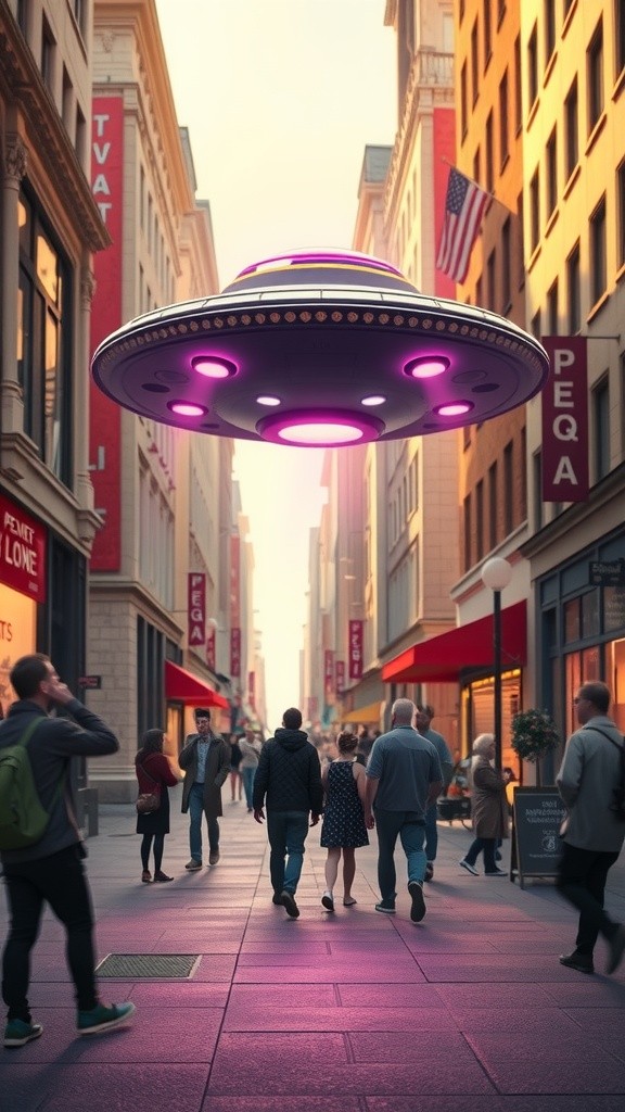 UFO Mendarat: Aliens dan Tukang Parkir
