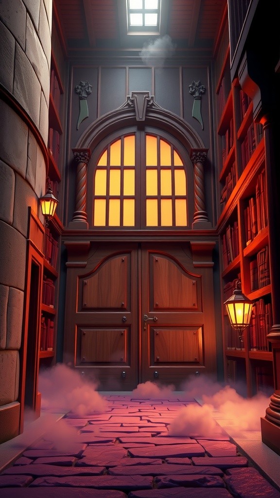 Sophia's Enchanted Library Adventure