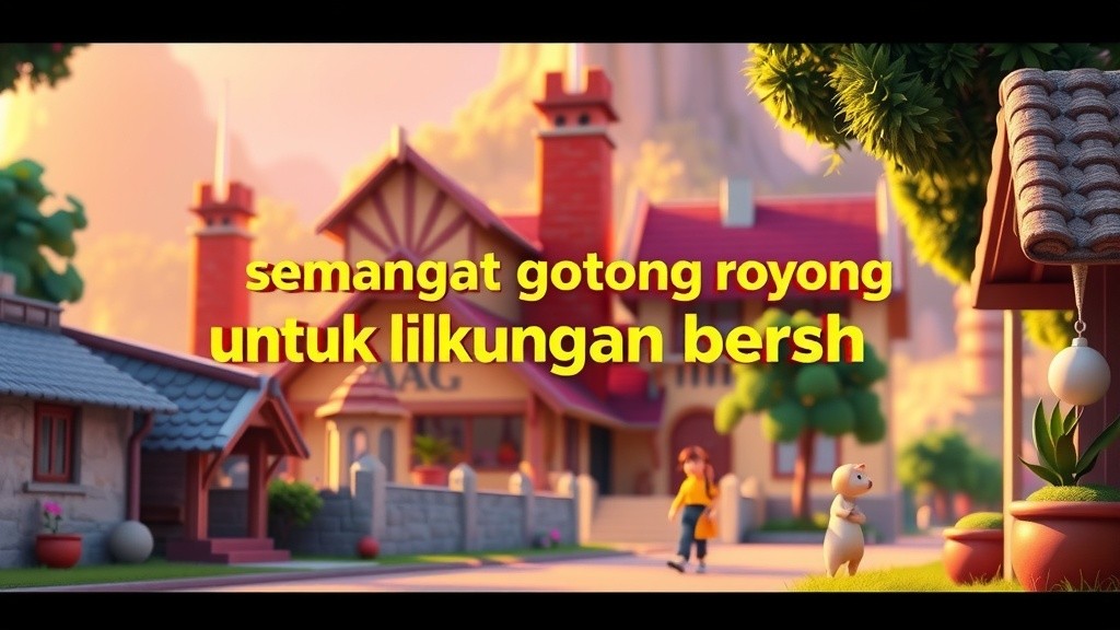 Gotong Royong untuk Kebersihan Lingkungan