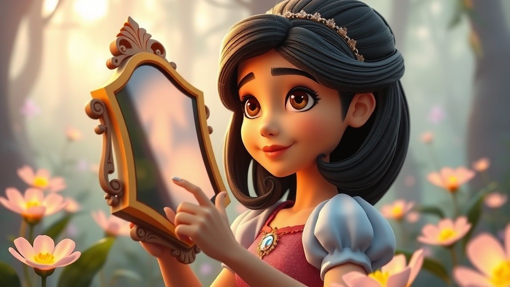 The Princess and the Talking Mirror