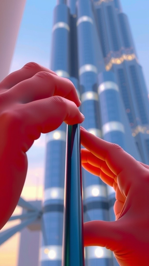 Adrenaline Rush: Scaling the Burj Khalifa