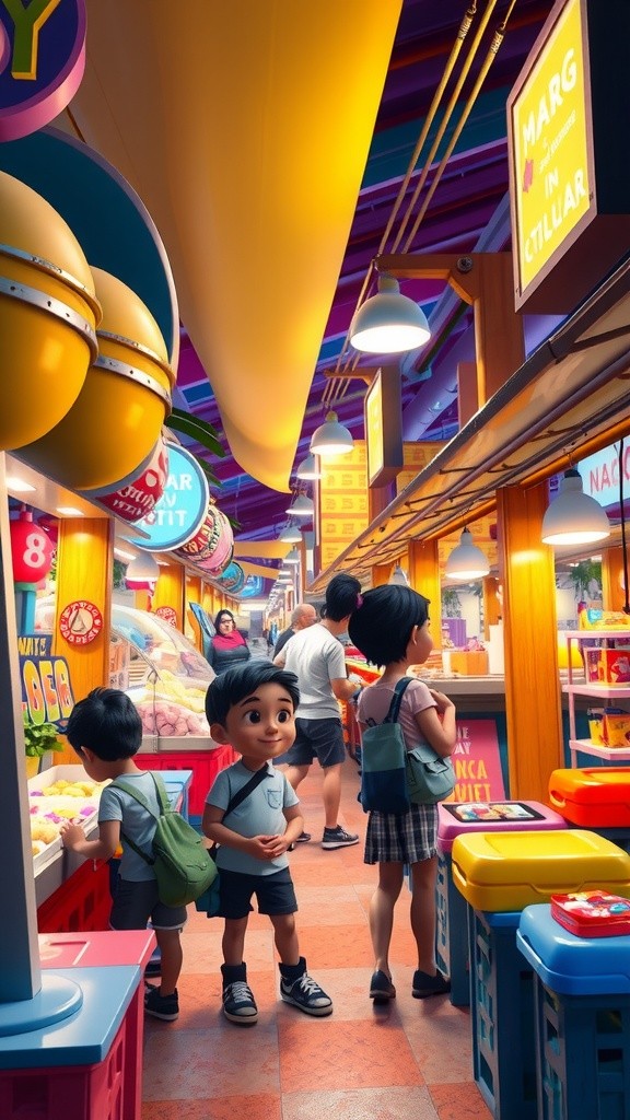Sepeda Ceria di Pasar Lontar