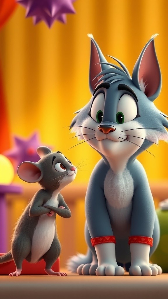 The Smart Mouse Outsmarts the Dumb Cat!