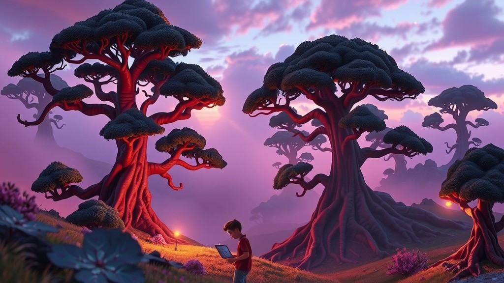 ذات الرداء الأحمر والفن السحري