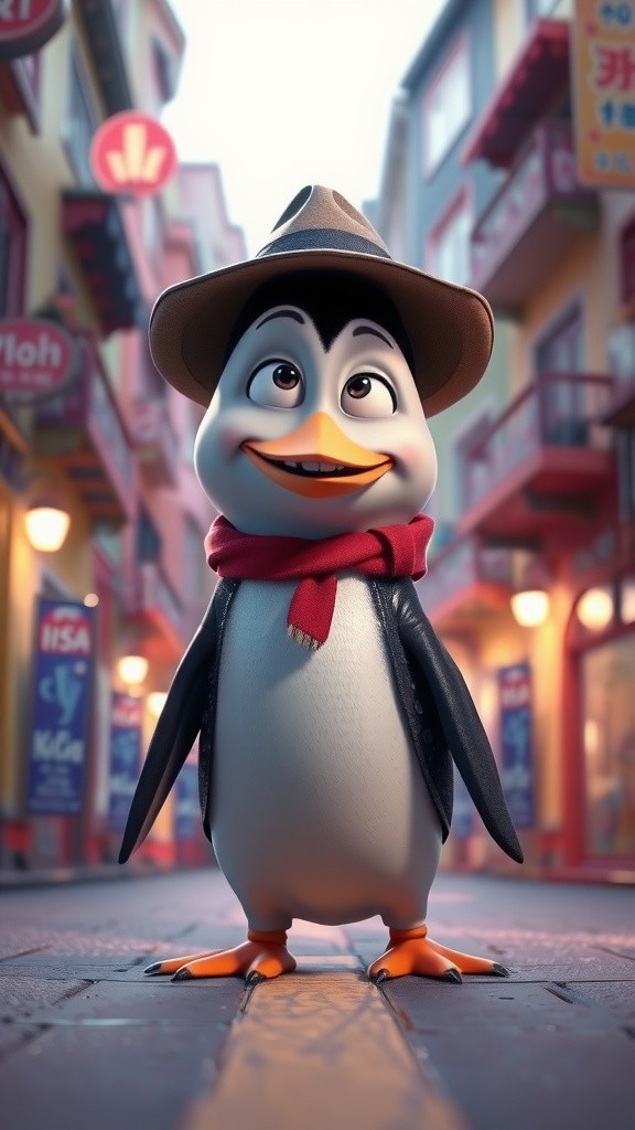 Detektif Pinguin dan Kasus Hilangnya Permata Es