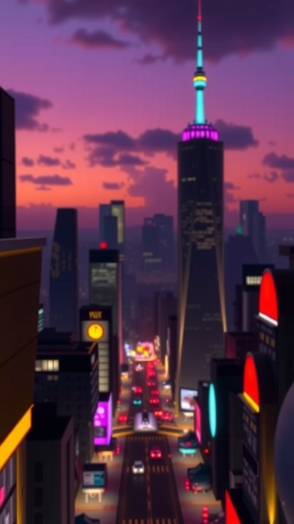Neon Nightlife: The Pulse of the City