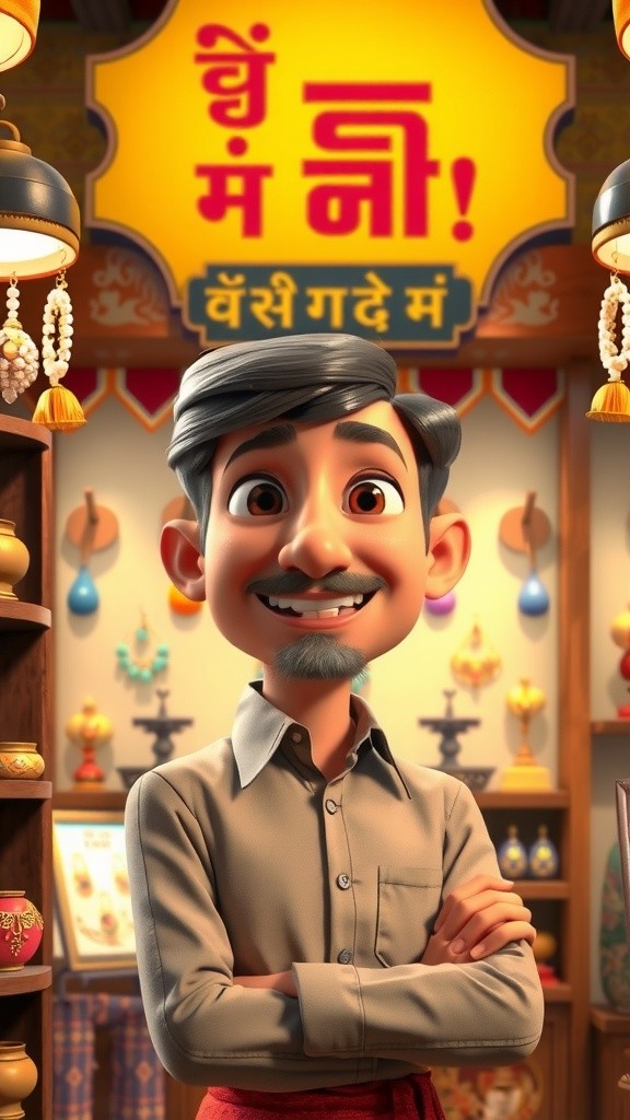 एक अनोखी दुकानदार की कहानी