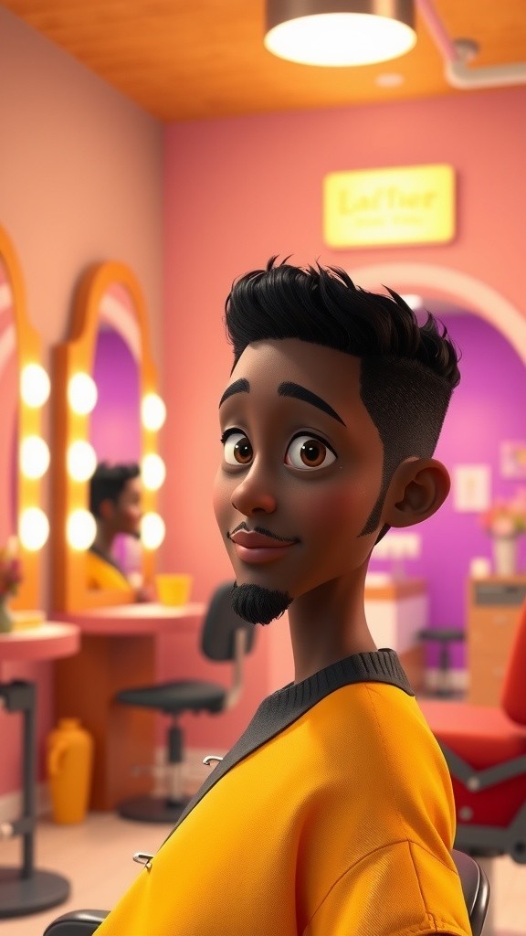 Tukang Cukur dan Permintaan Ganteng
