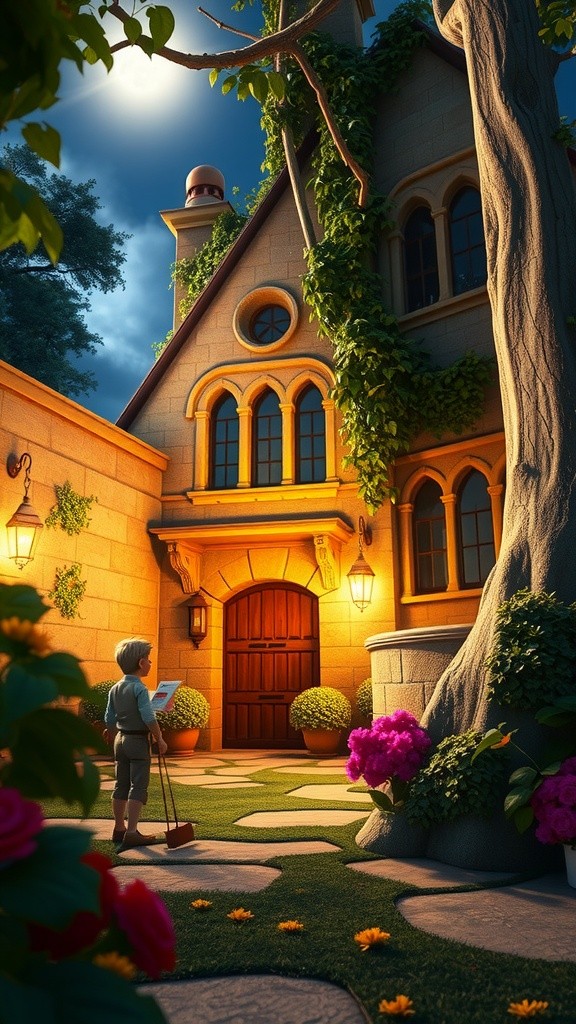 Whispers of the Abandoned Manor