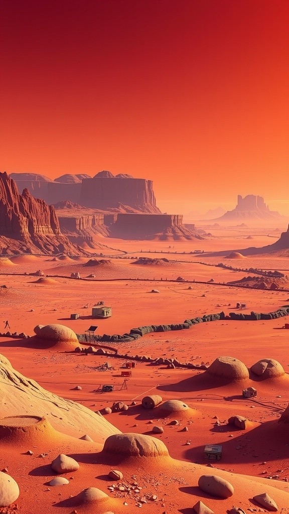 The Daylight Mystery of Mars