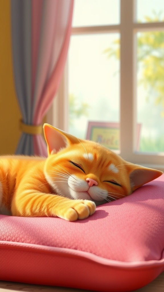 Kucing dan Mimpi Lucu
