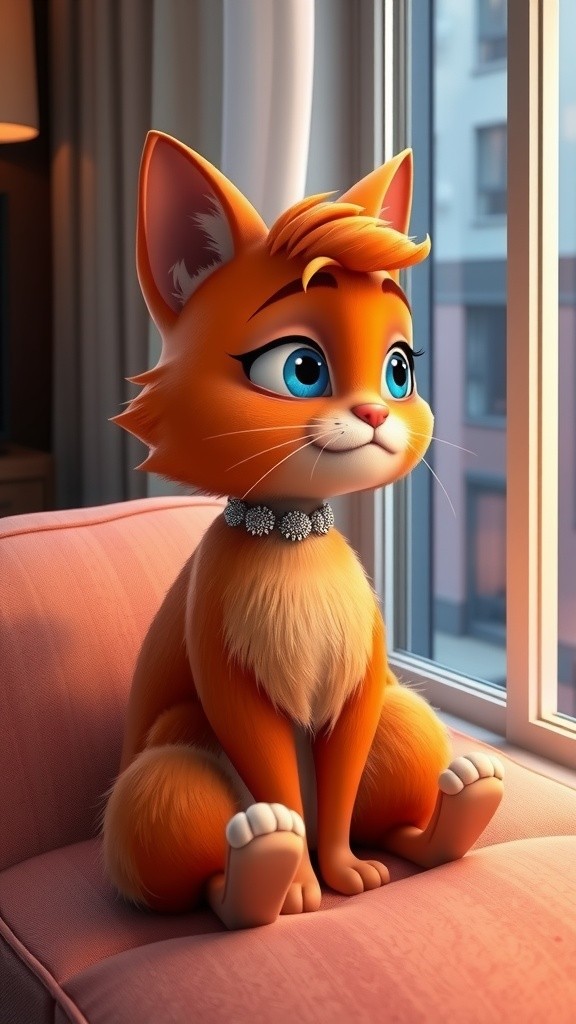 Tears of a Red-Furred Mother Cat