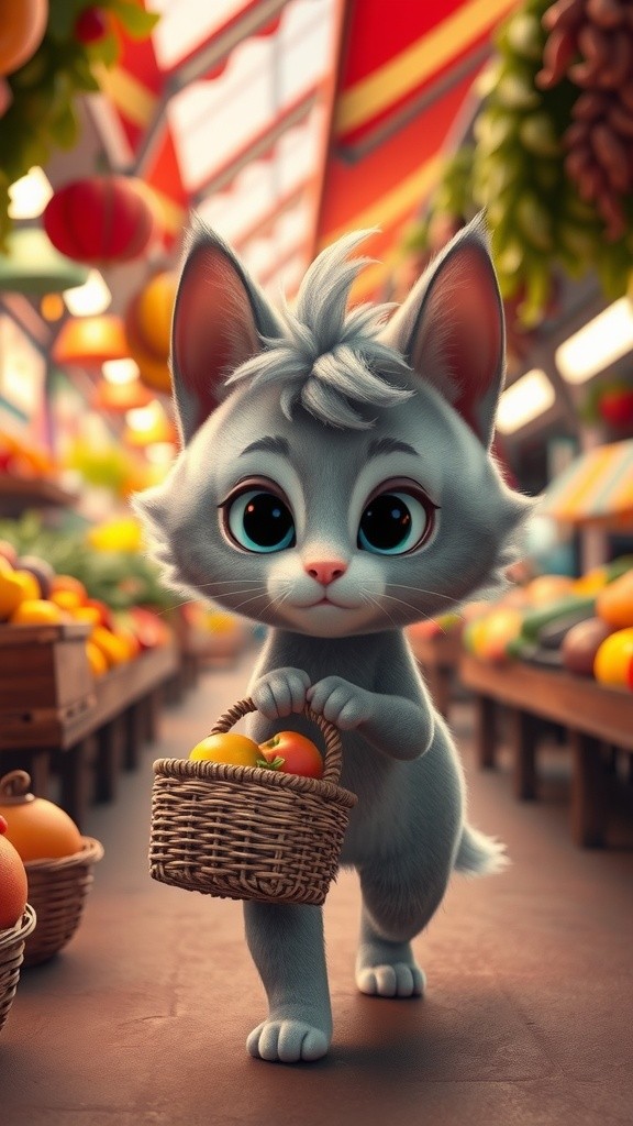 Culinary Cat: A Market Adventure